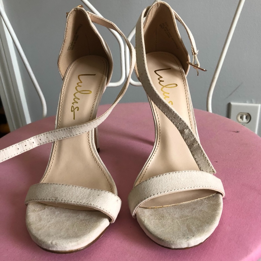 LuLu's Cream Heels